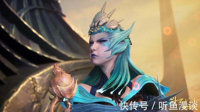 海魔女|斗罗大陆:海魔女太可爱了,会卖萌还会撒娇,直男唐三的心都化了