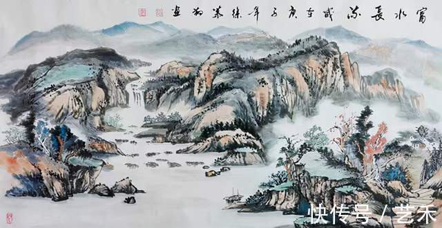 一等奖!徐慕翔——中国当代德艺双馨艺术家丨远景收眼底 动中藏恬静