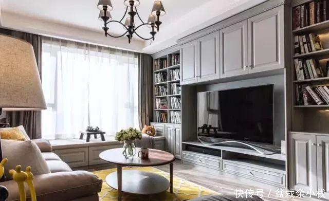 储物空间|老公硬把餐厅设“半堵墙”，客厅加个假飘窗，聪明极了！