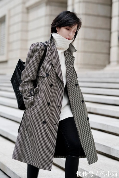 大长腿 收起你的卫衣!瞧今年早春流行的“长风衣”,这样搭配回头率100%