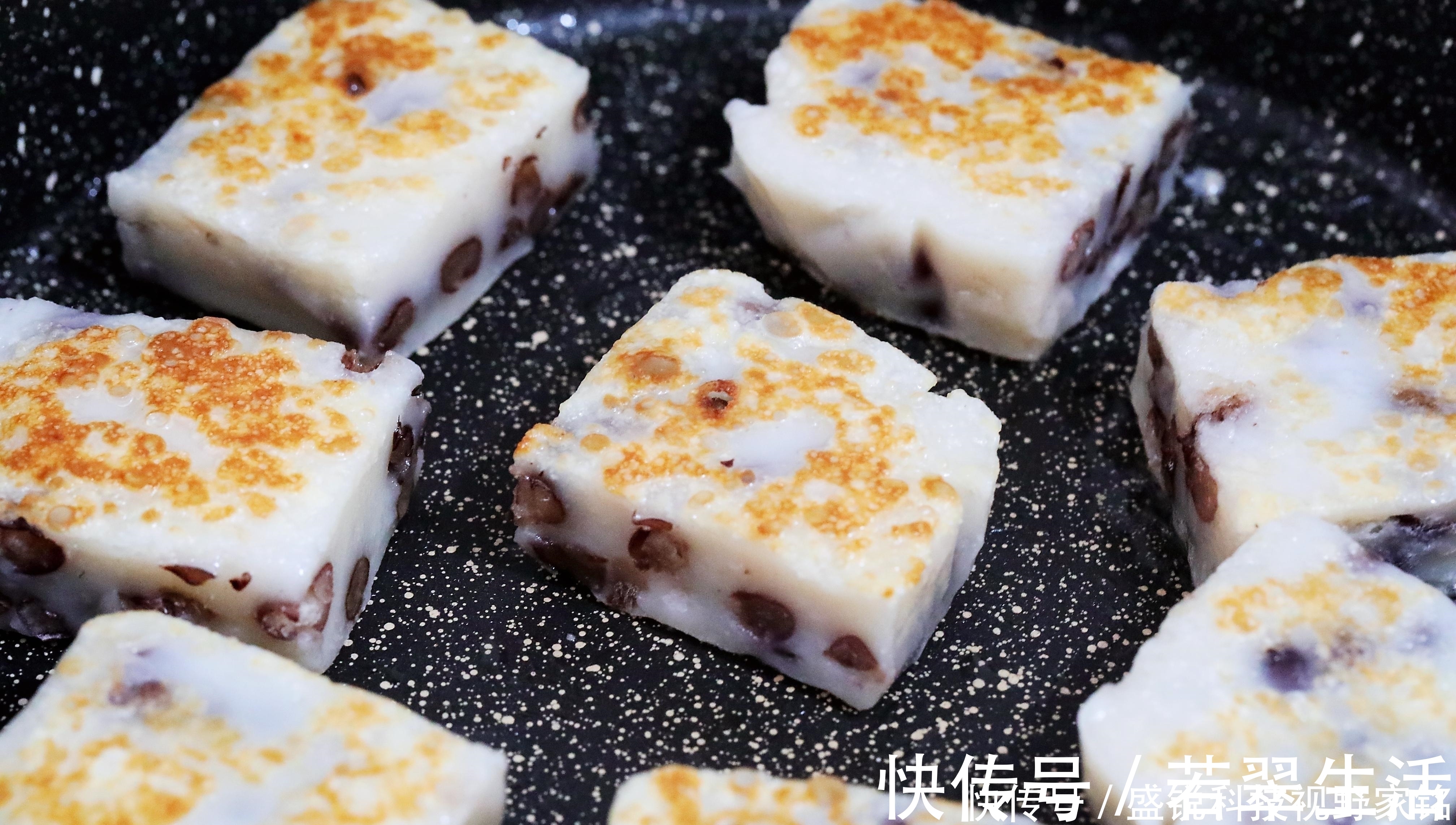 糯米粉别再做饼了，加1碗牛奶1把红豆，软糯香甜又补血，零失败