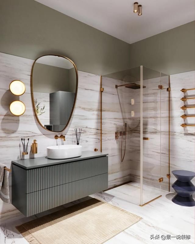 拆除|她买下48㎡小公寓，将墙全拆除，用玻璃做隔断，美翻