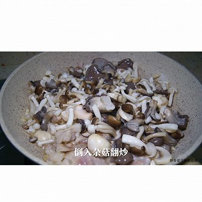 静香|杂菇焖豆腐