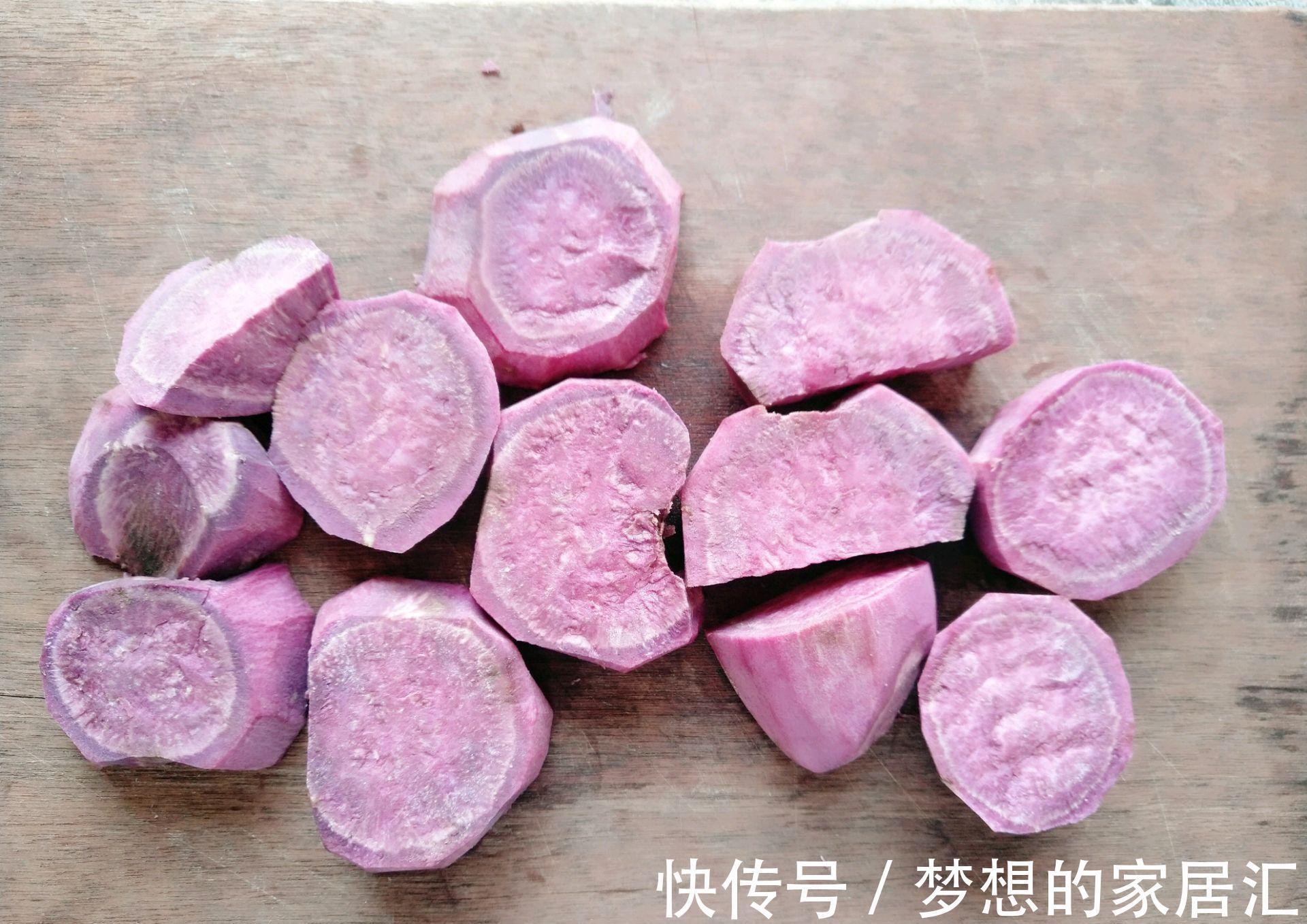 紫薯泥|香甜软糯的紫薯饼，颜值高味道好，咬一口就爱上的味道