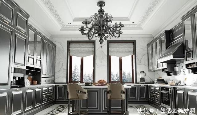 橱柜|一套漂亮的橱柜,足以惊艳整个厨房,那些好看又实用的橱柜设计!