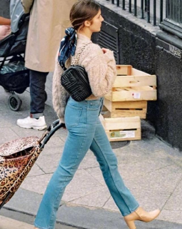 真正会穿牛仔裤的女人到底有多美瞧瞧她们这样搭,个性又迷人
