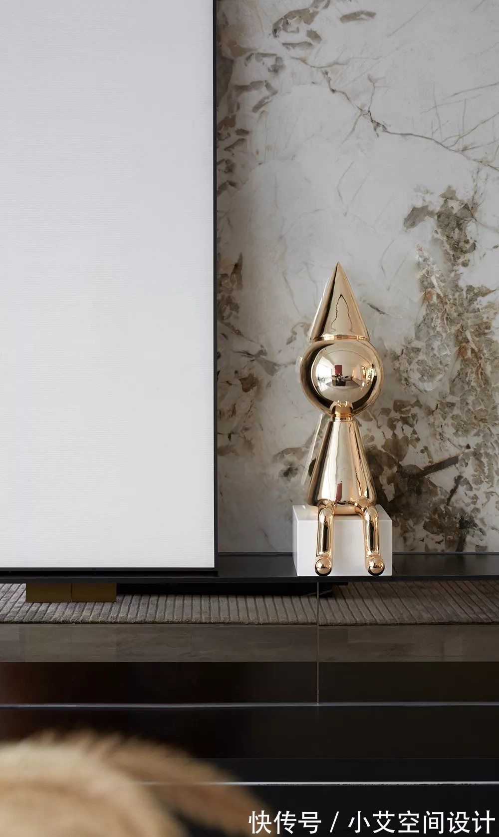 故宫红|116平软装设计,营造出安逸舒适的氛围