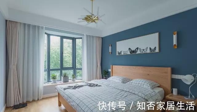 背景墙|108平的现代简约风二居室,花25万来装点这个婚房