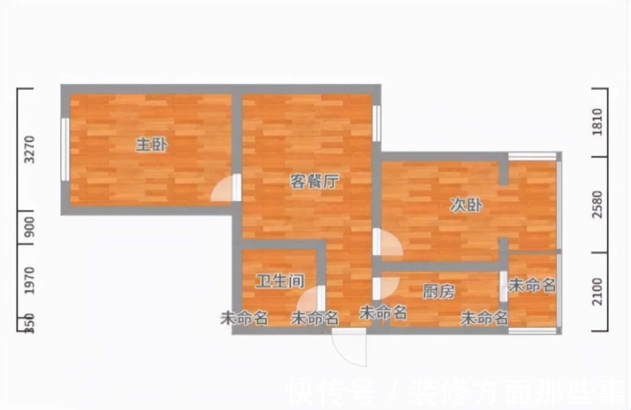 二居室|62平二居室大气美观,卫生间高级感十足