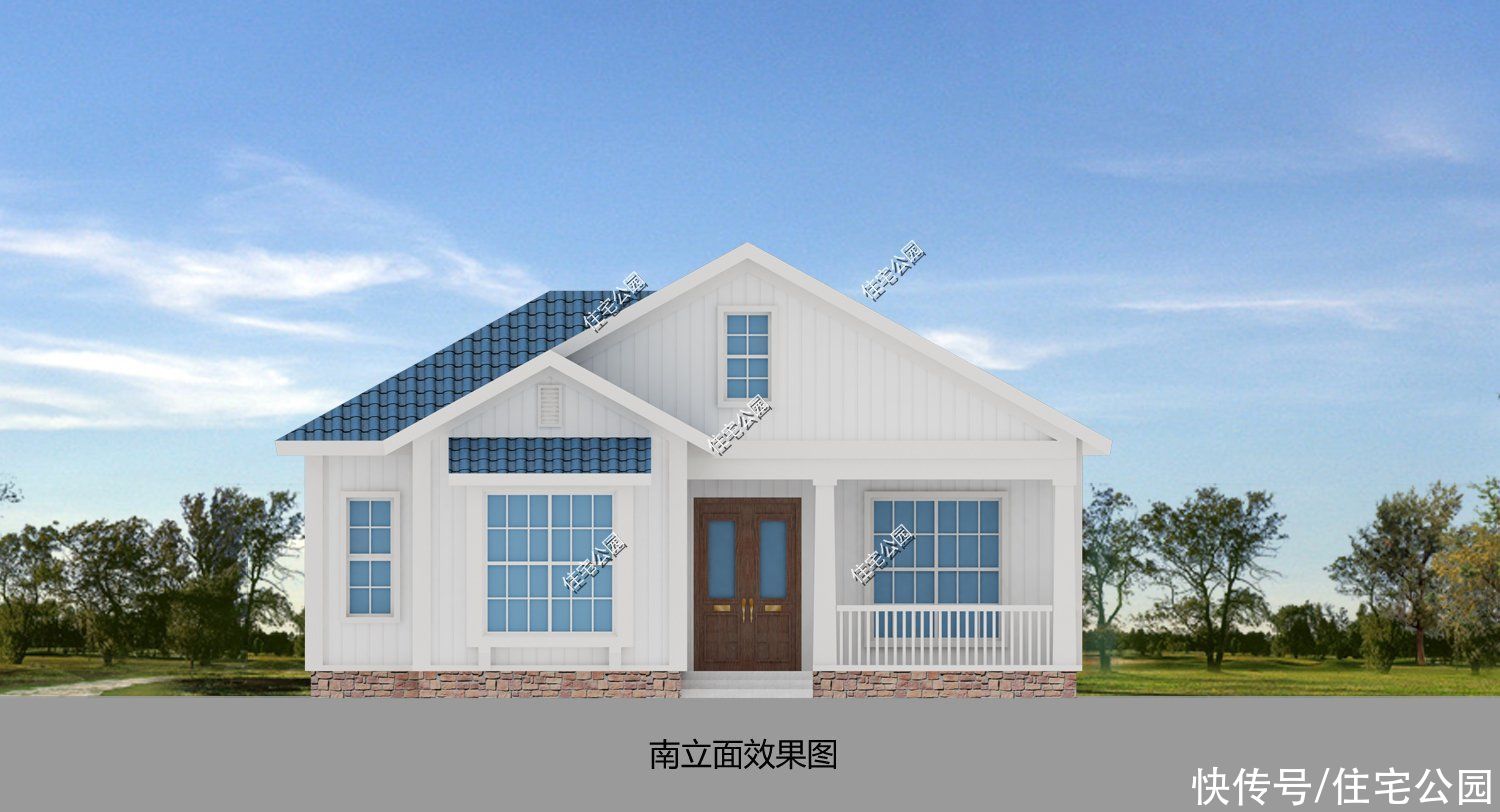 养老|专为农村父母而建，12×13米一层养老小宅，造价18万起
