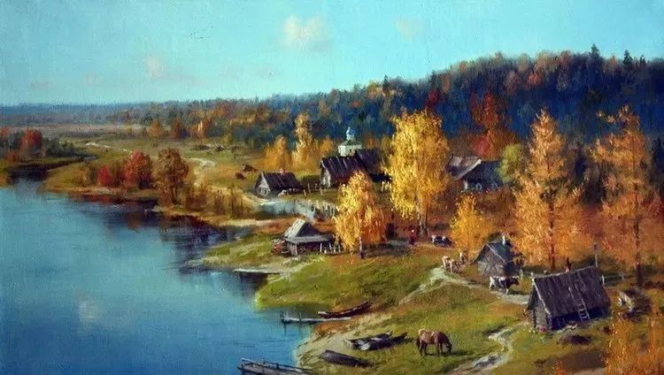 笔下|4位俄罗斯油画家笔下的绝美风景,带大家一饱眼福