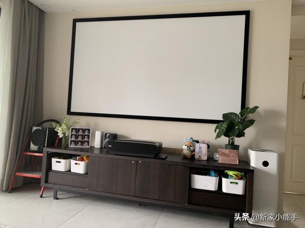 电视柜|新房入住一个月,每天打扫收拾干净,越住越喜欢,越住越温馨