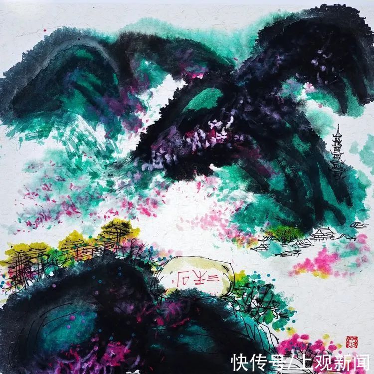 青浦@万紫千红总是春~来看青浦画家笔下的春色