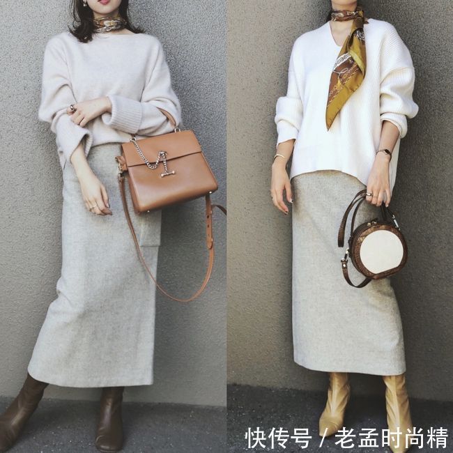 越简单越耐看,日本博主的早春基础款穿搭,大方得体有气质