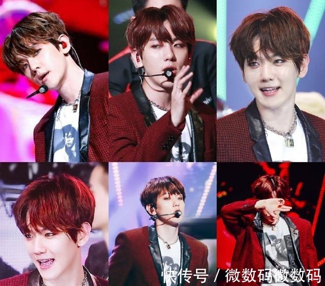 打扮 就是按照洋娃娃来打扮的吧!历数年末大赏伯贤超绝妆容概念!