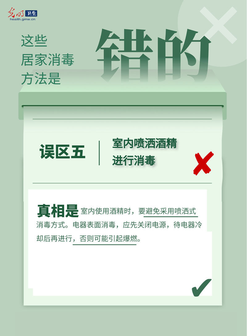 科普|【防疫科普海报】居家消毒8大误区 做错了可能造成伤害