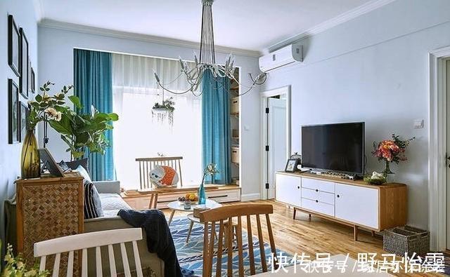 北欧风|新家80平清新温暖北欧风两居,花了8万,感觉很值!
