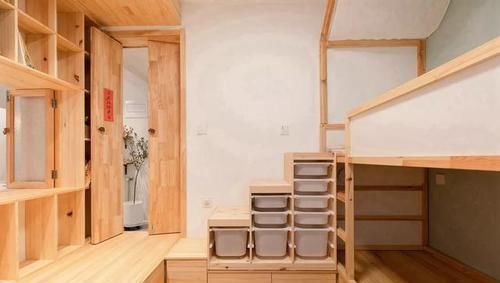 书桌|45㎡网红学区房,一家三口毫不拥挤,还有儿童游乐场