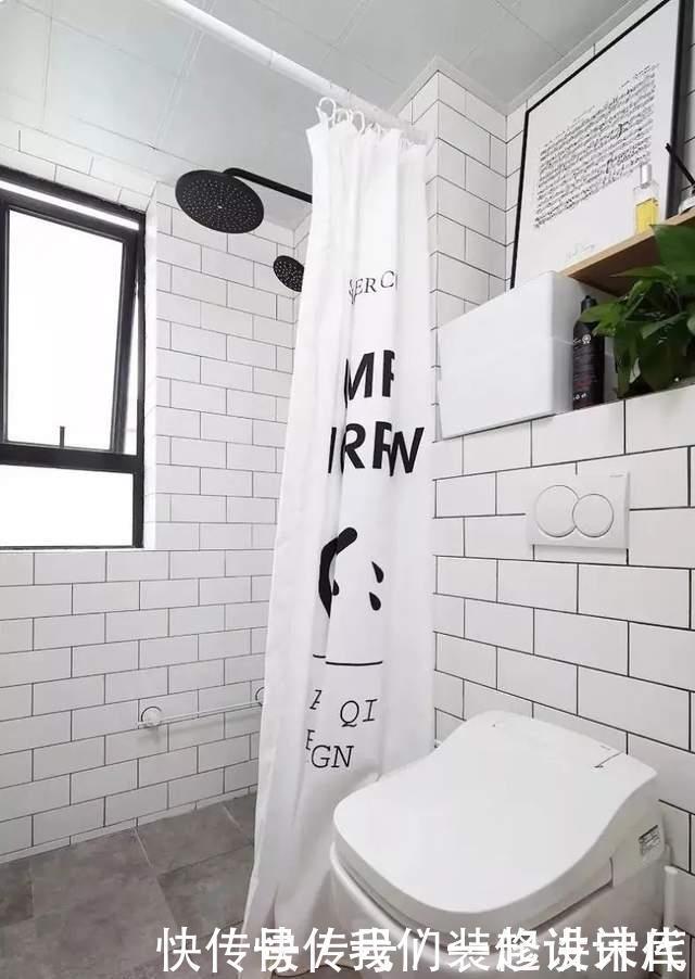 实木|46㎡小公寓：玻璃隔断通透明亮，衣帽间很迷你，干湿分类真实用！