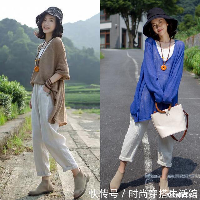 tips|天热了,换上慵懒舒适的棉麻穿搭,做回无拘无束的自己