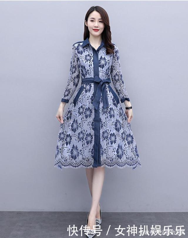 气质|真正高级感的女人,少不了一条“蕾丝裙”,配小高跟,尽显女人味