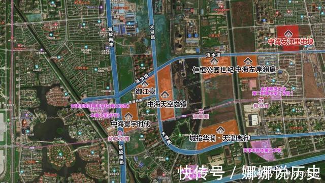 地块|一手资料!河西中海新地块亮相,最小82平米,放风价……