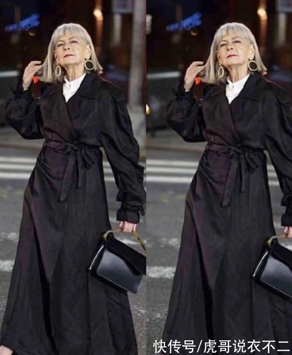 浅色|你见过“满头白发”的时髦精吗?这才是奶奶辈该有的样子,美爆了