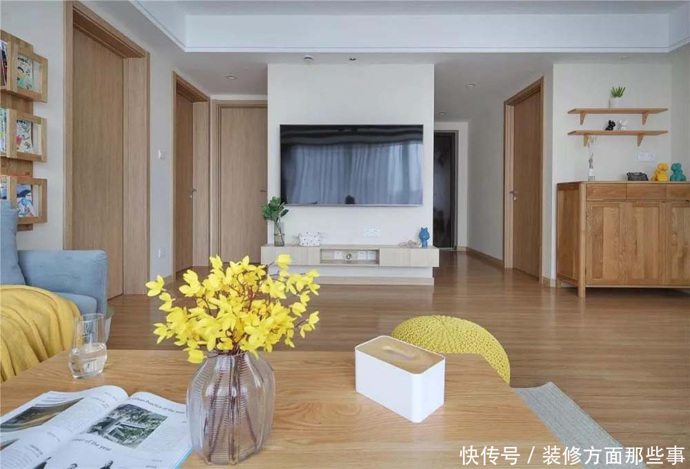 窗边|94平北欧风小户型,飘窗带了沙发和椅子,独特而又实用