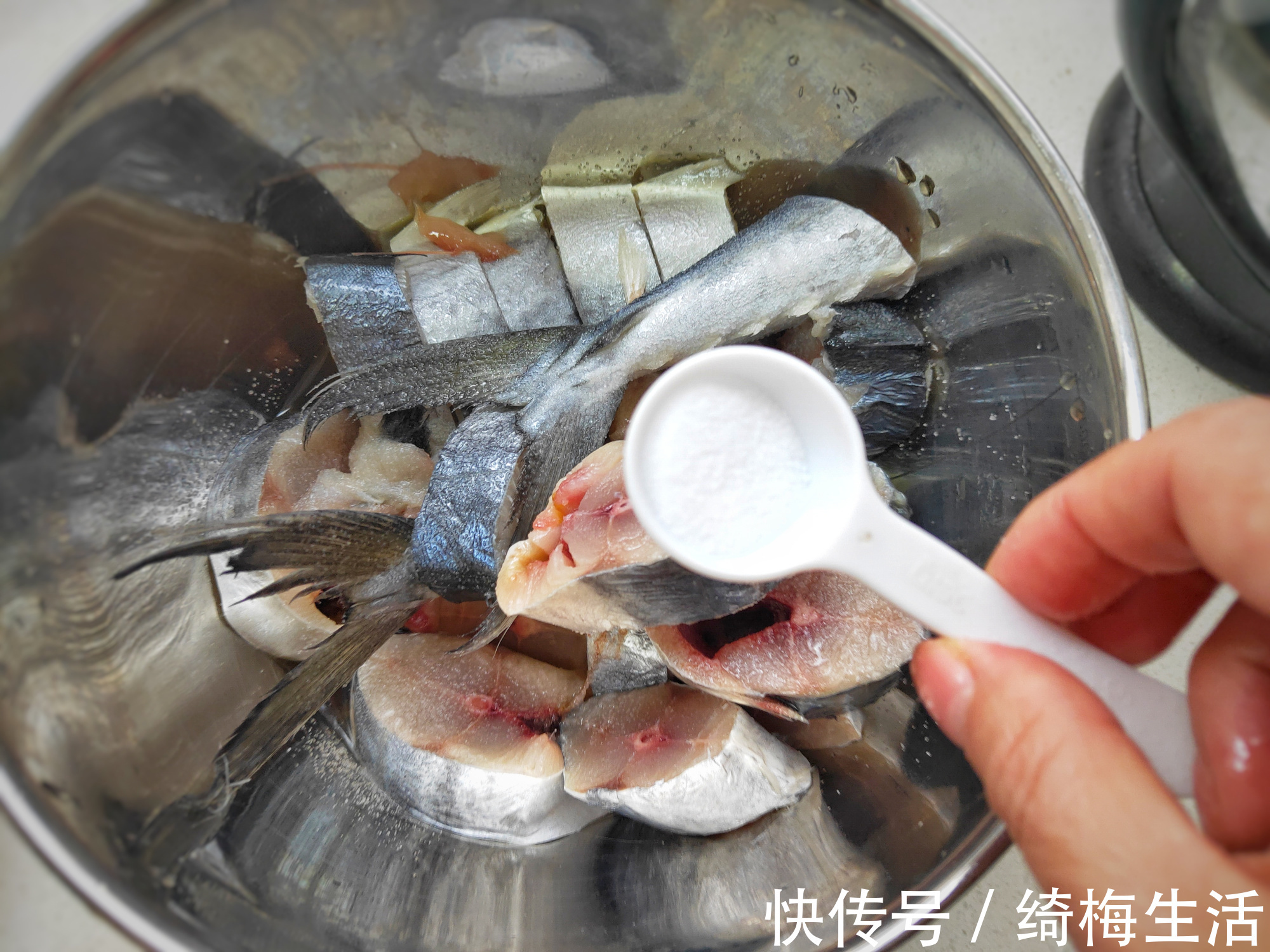 鲅鱼|这鱼便宜还没刺，遇到从不手软，一买就是七八斤，营养丰富味鲜美