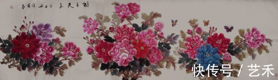 书画艺术!书画艺术家张英--文采炳焕 金壶墨汁