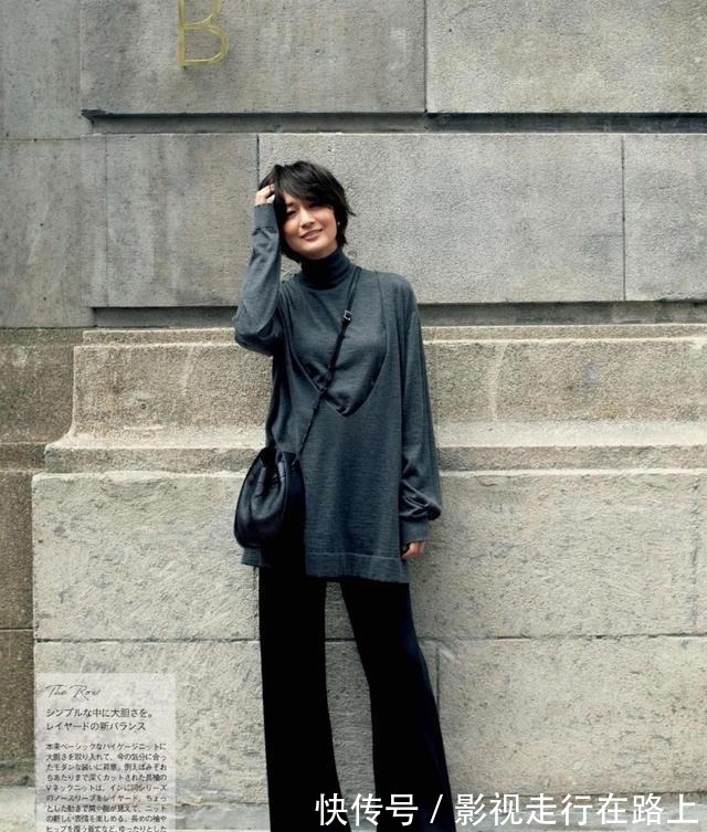 富冈佳子 这才是五十岁女人的穿搭教科书，优雅减龄不装嫩，照着穿也太美了！