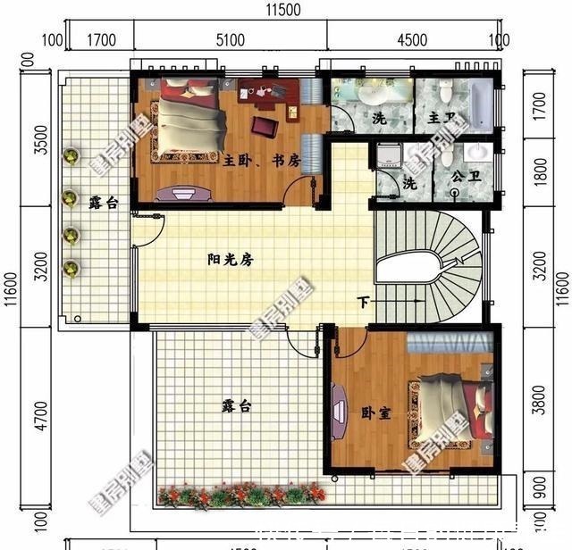 露台|现代式风格设计的农村别墅,外观时尚洋气,年轻人无不喜欢!