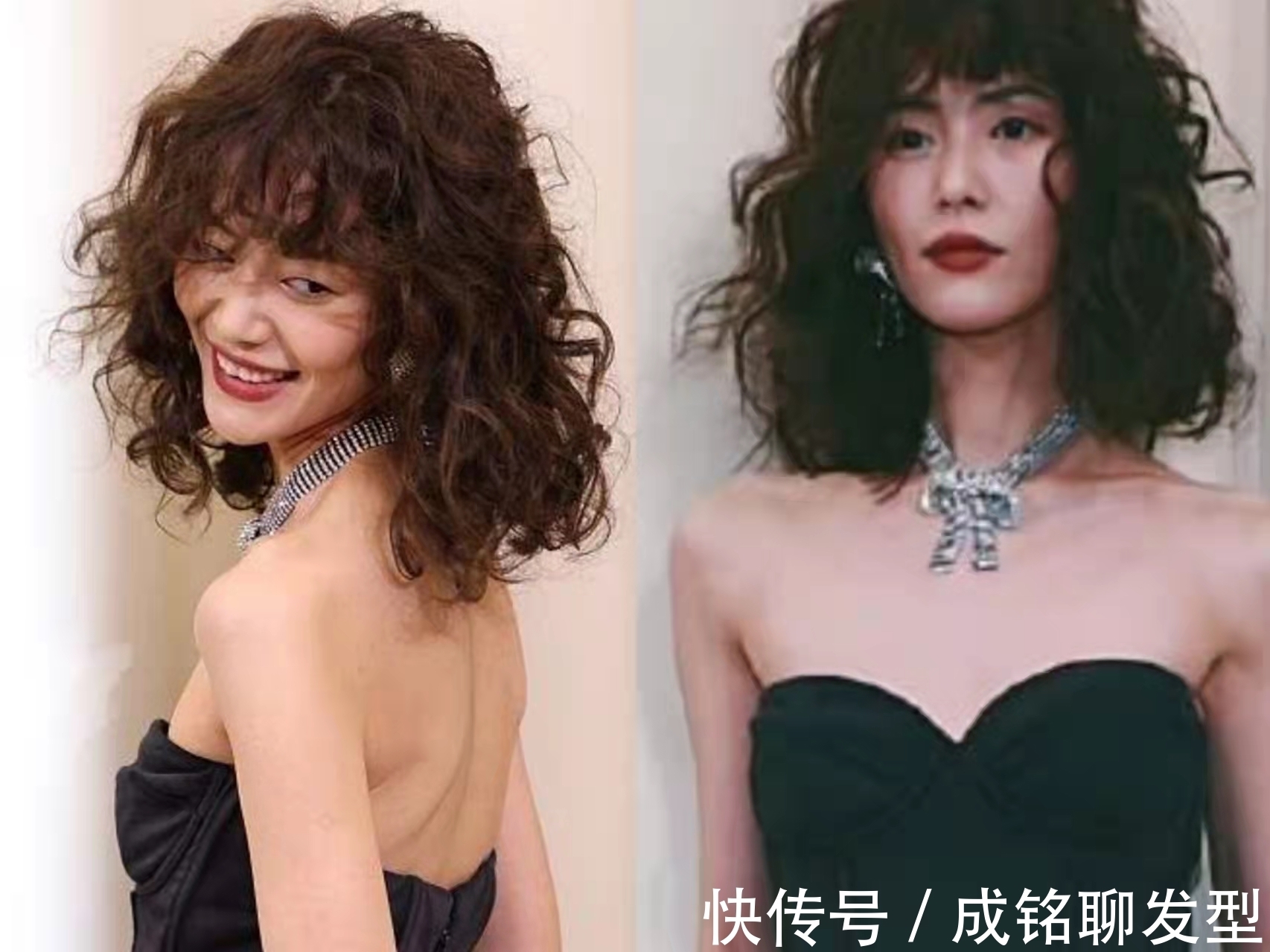 时髦 羊毛卷发型太火,超模刘雯都上头!洋气时髦小脸,但这三种人慎入