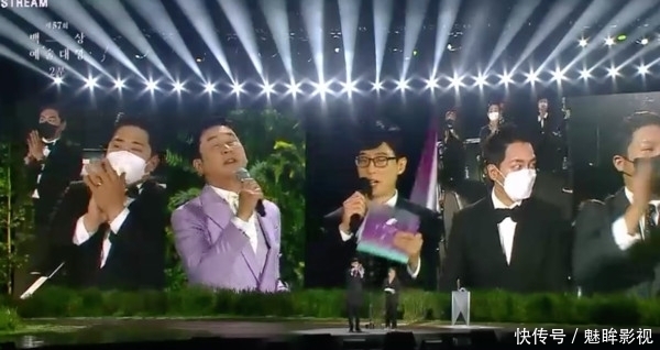 杠龟 百想/刘在锡、申东烨台上互亏杠龟了!李升基抱走综艺奖