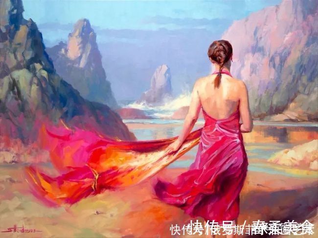 主旋律@史蒂夫·亨德森的油画以光线,生命和色彩为主旋律,好看极了