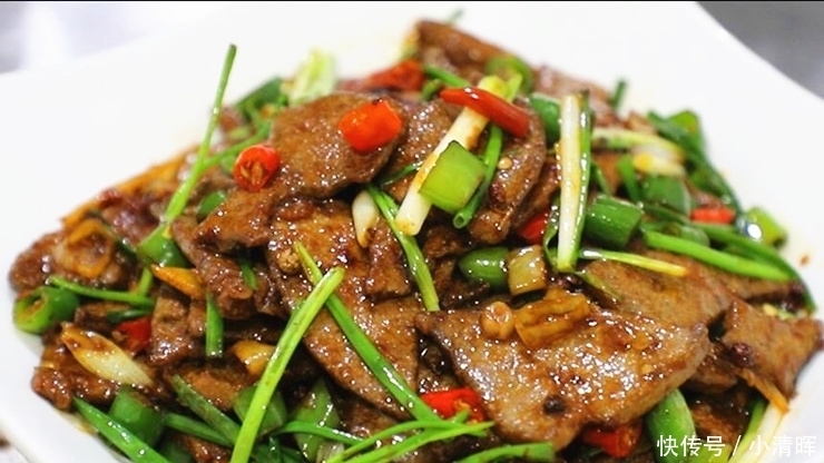 猪肝的最佳吃法，嫩滑爽口，脆而不腥，太好吃了