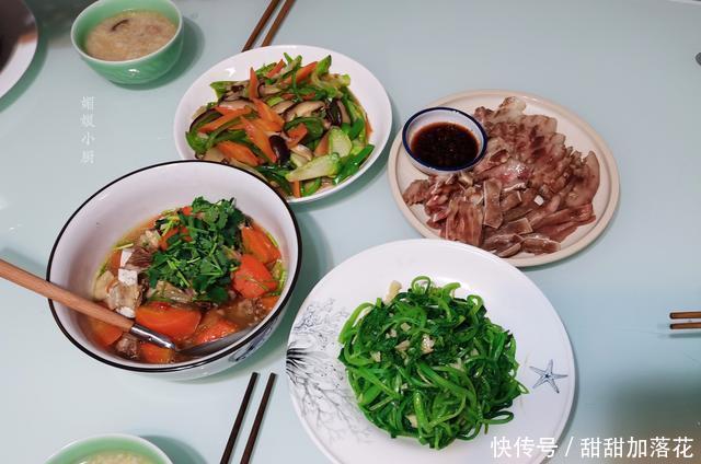 农家院|和朋友去郊区看完农家院，回我家做了简单快手晚餐，大家吃得舒心