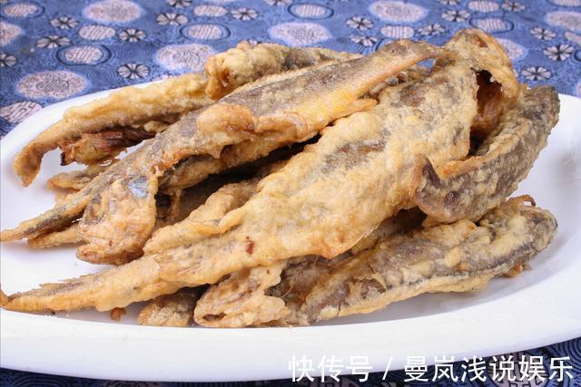 面粉|炸小黄鱼，别只会加面粉，多放这2样，出锅又酥又脆，凉了也不硬
