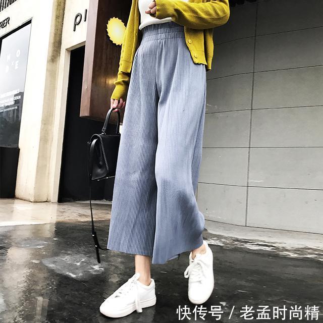 腿型 九分裤+休闲鞋,春季最实穿又时髦有型的组合,显瘦显高还减龄