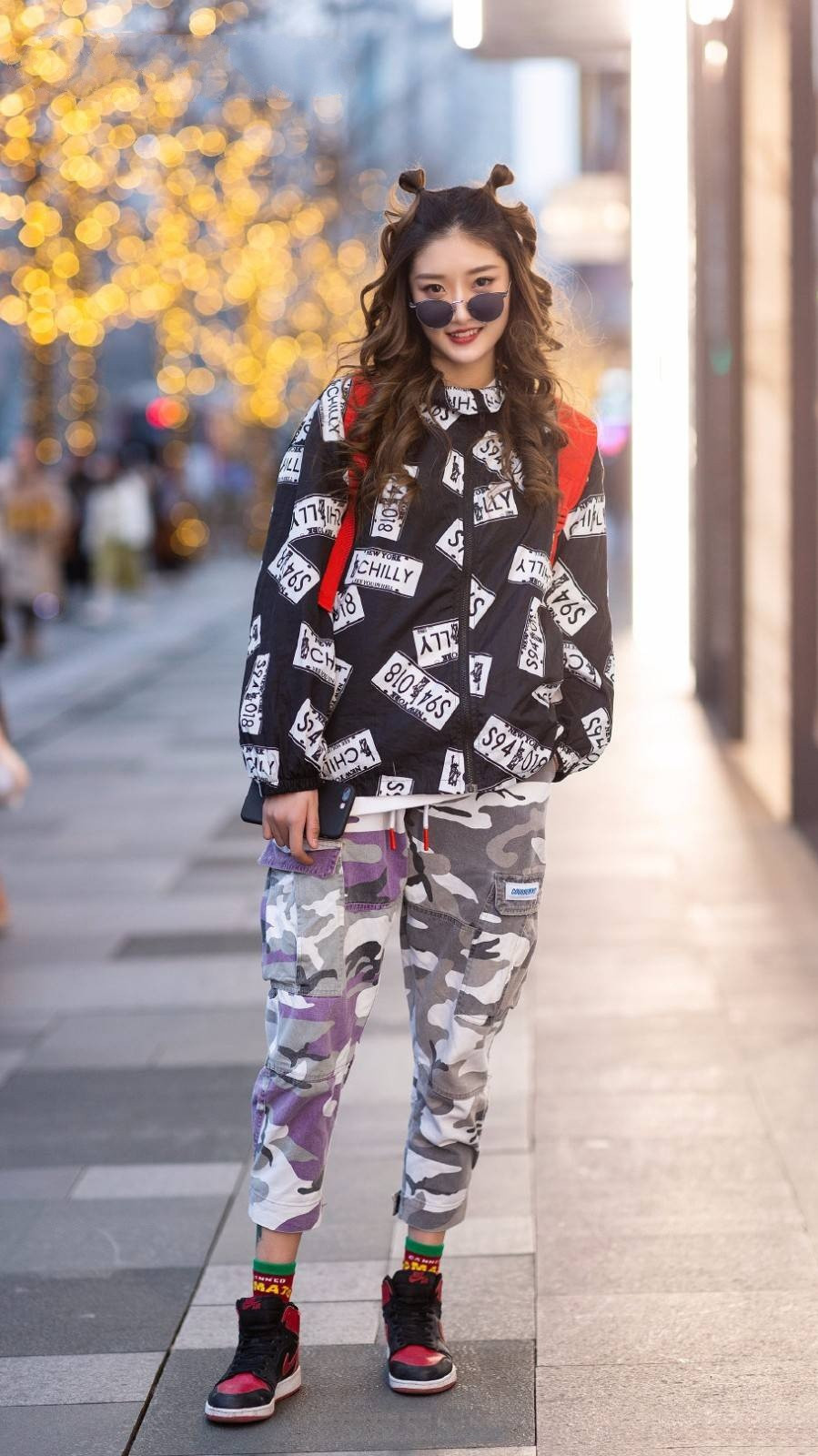 清纯|小姐姐这身穿搭真的是个性十足, 又不失清纯可爱