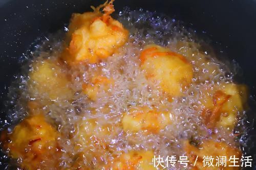丸子|炸萝卜丸子时,1个步骤不能少,丸子外酥里嫩,放凉了也不发硬