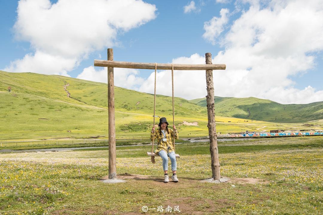 么塘花海|四川阿坝有片花海，游客不远千里前来观光，连称“太美了”！