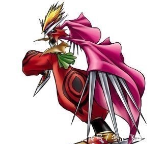 数码兽|黑暗区域中爱恶作剧的熊孩子,在四圣兽面上画画