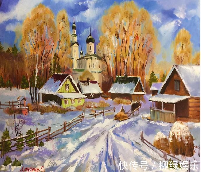 艺术家|俄罗斯美女艺术家油画作品,人美画更美