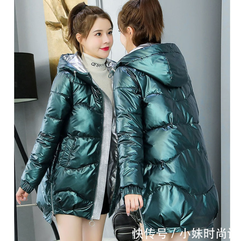 显脸|时尚轻薄的棉服, 连帽青春减龄, 温暖显脸小, 随心凹造型