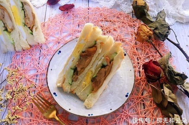 火腿|吐司新吃法,加入火腿和鸡蛋,轻松搞定营养早餐