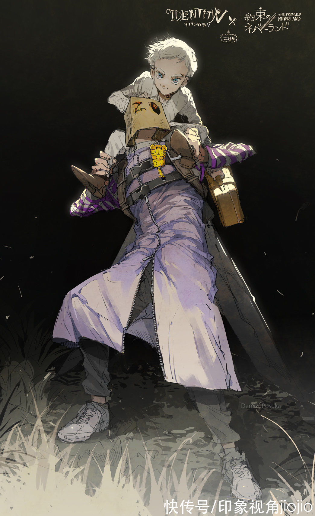 构图@幻想异世界插画作品,鱼眼镜头视角的构图方式很奇妙