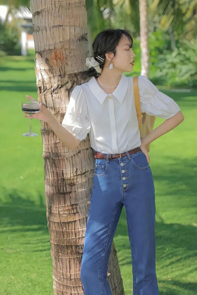 小凡|小个子女生如何挑选完美的裤子，这几点很关键