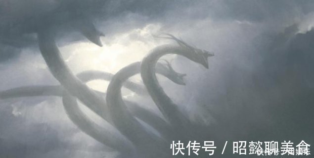 提丰|世界神话中的四大巨兽,其中有一只是国外的鲲