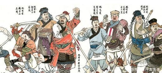 宋江|他是水浒中最聪明的人,因看透宋江内心!便悄然离去